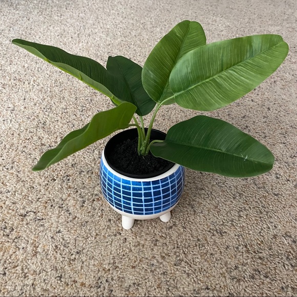 ‼️Hobby Lobby Blue & White Flower Pot‼️